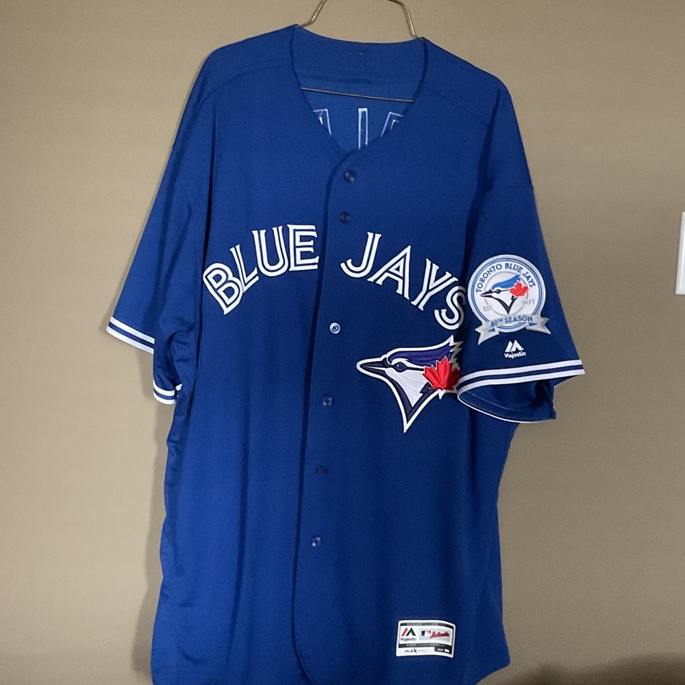 ***Toronto Blue Jays MATCHING HAT
& AUTHENTIC Donaldson jersey 2015 postseason - Picture 5 of 6